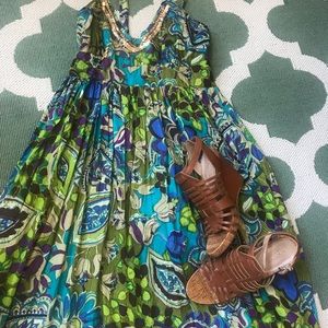 Strappy dress NWT med